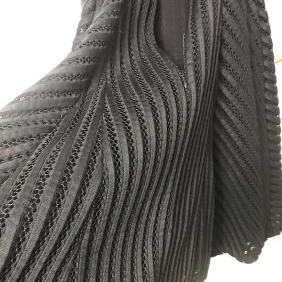 Dance & Marvel Cross Low Back Black Dress - Picture 4 of 4